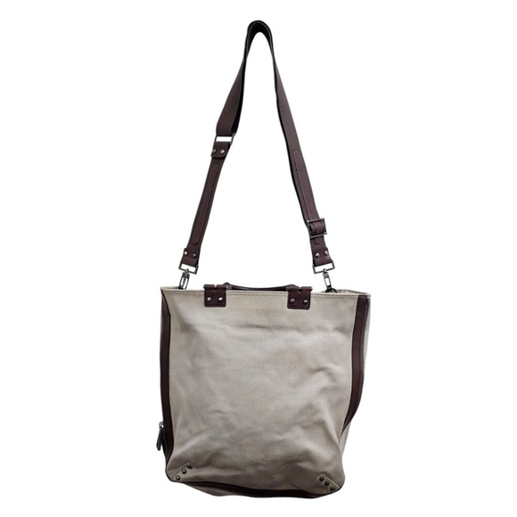 7 For All Mankind Ring Bucket Tote Shoulder Bag - Picture 3 of 16